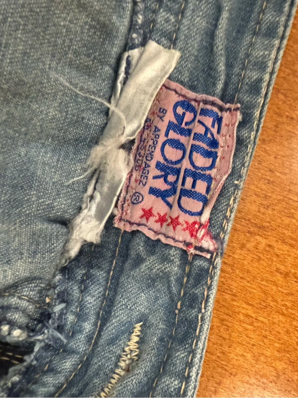 Vintage 1970’s Faded Glory bell bottom jeans-rare size 4